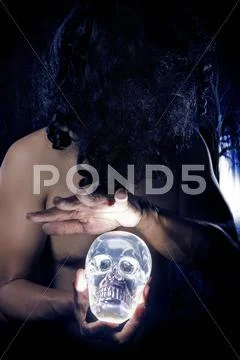 Witch Doctor or Primal Shaman Stock Photos