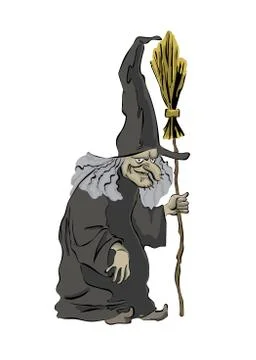 Witch halloween Stock Illustration