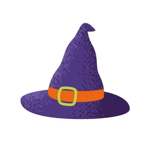 Witch hat accessory Stock Illustration