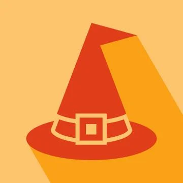 Witch Hat Icon Illustrazione stock