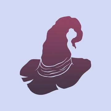 Witch hat icon Stock Illustration