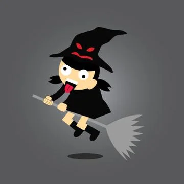 Witch Illustrazione stock