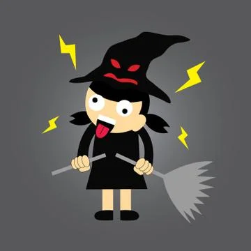 Witch Stock Illustration