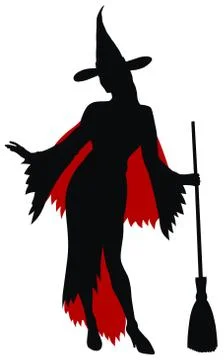 Witch Stock Illustration