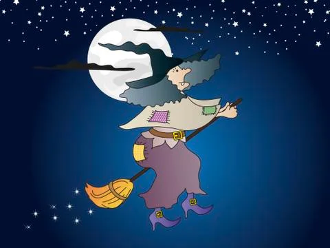 Witch Stock Illustration