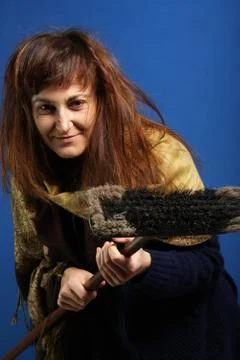 Witch portrait Stock Photos