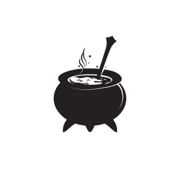 Witch Pot Stock-Illustration