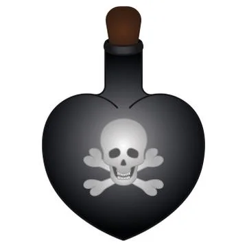 Witch potion in a flask. Colored vector illustration. Stock-Illustration