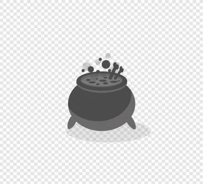 Witch potion halloween. Witch's magic. Magic potion for Halloween. Stock Illustration