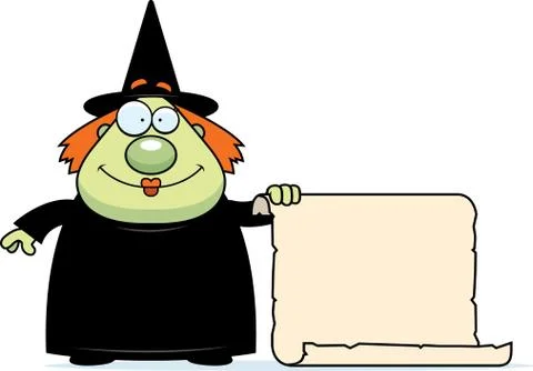 Witch Sign Stock Illustration