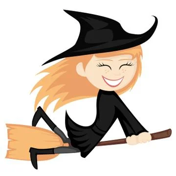 Witches all around Stock Illustration