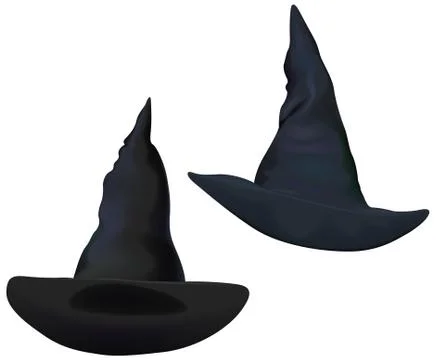 Witches Hat Stock Illustration