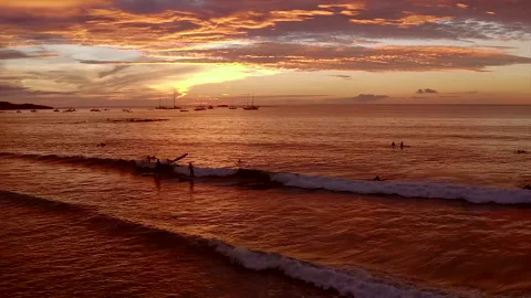 Witches Rock Surf Camp Stock Footage 145438728