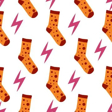 Witches school of magical objects seamless pattern in flat style Illustrazione stock