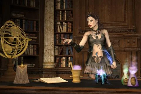 Witch's Brew Stock Illustration