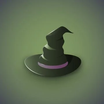 Witch's Hat Illustration Stock Illustration