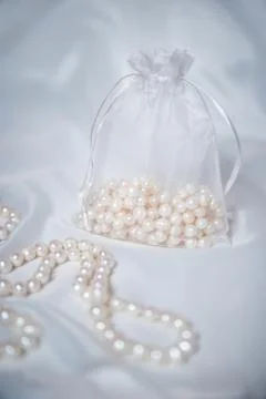 Wite Pearl Foto stock