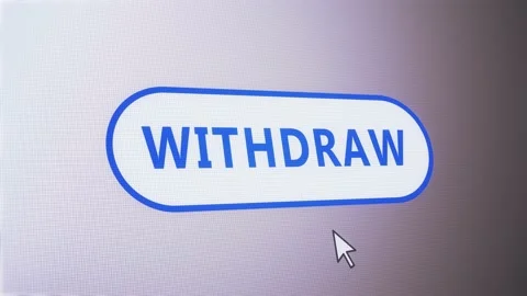 Withdraw icon button text click mouse label tag animation 動画素材 146692879