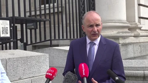 Withdrawal of services by solicitors not justified, says Taoiseach 스톡 동영상 340267061