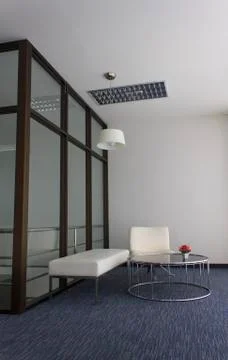 Withe colors with chair table Stock Photos