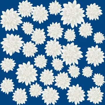 Withe roses Illustrazione stock