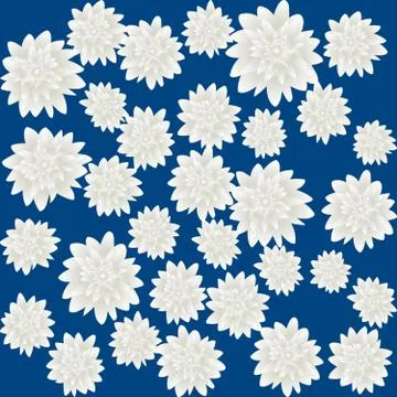 Withe roses Illustrazione stock