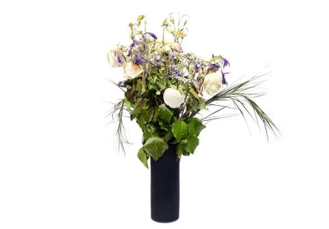 Withered flower bouquet Stock Photos
