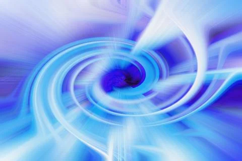 Within the ever-shifting cosmic landscape, a tapestry of dynamic motion eme.. Stock Illustration