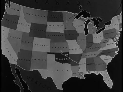 Within a generation Tulsa, Oklahoma, developed from being cattle country in Stock Footage 75184648