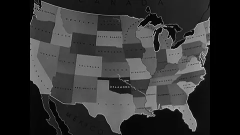 Within a generation Tulsa, Oklahoma, developed from being cattle country in 1901 Stock Footage 79432038