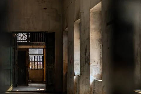 Within the old customs house Or Old bang rak fire station. Stock Photos