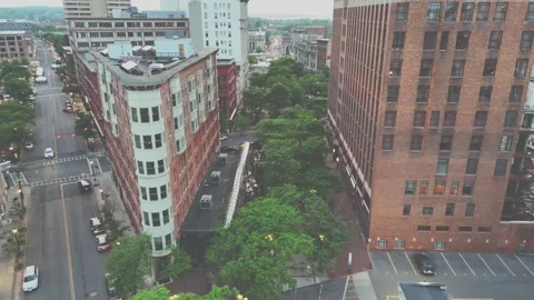 Within the Urban Corridor - Syracuse, NY Stock Footage 336474088
