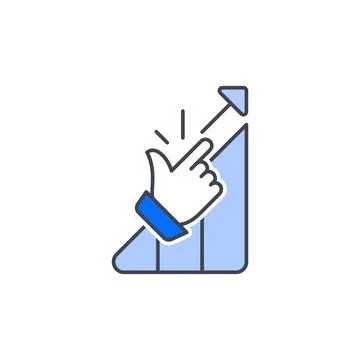 Without efforts. Vector icon in outline style Stock Illustration