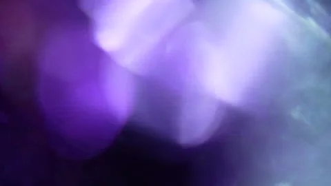 Without focus on the entire screen, the bokeh moves in different directions. Stock Footage 315539492