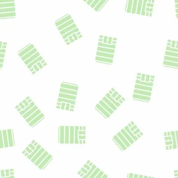 Without windows modern house glyph vector seamless pattern イラスト素材