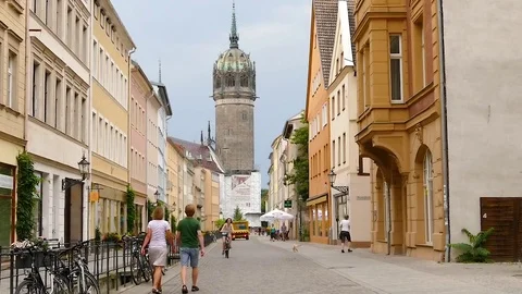 Wittenberg Street 스톡 동영상 81127716