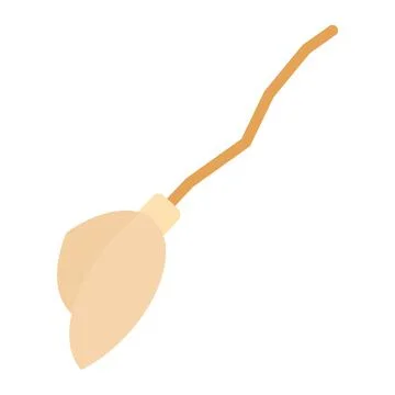 Wizard broom clip art vector illustration 스톡 일러스트