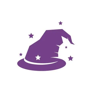 Wizard cap icon 스톡 일러스트