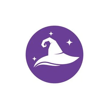 Wizard cap icon Stock Illustration