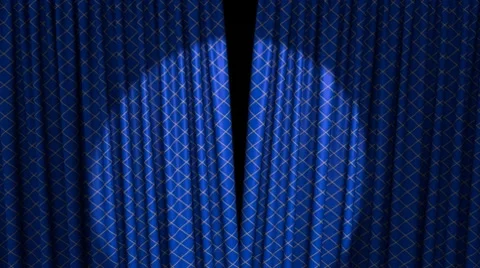 Wizard Curtains Stock Footage 10431584