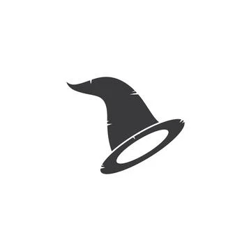 Wizard hat vector icon illustration design Illustrazione stock