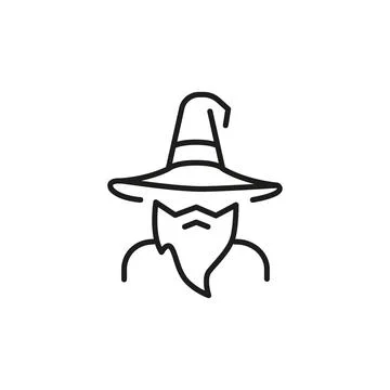 Wizard Icon Stock Illustration
