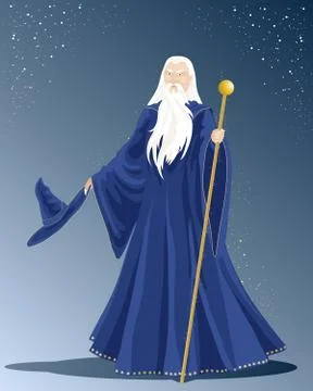 Wizard Stock Illustration
