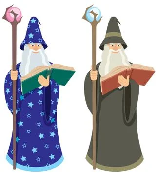Wizard Stock Illustration