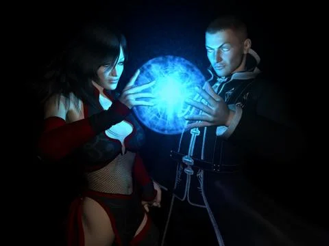 Wizard Stock Illustration