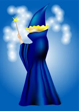 Wizard Stock Illustration