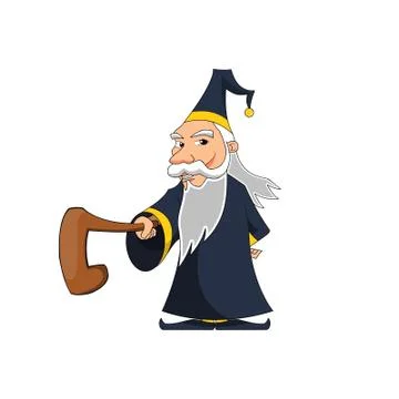 Wizard Stock Illustration