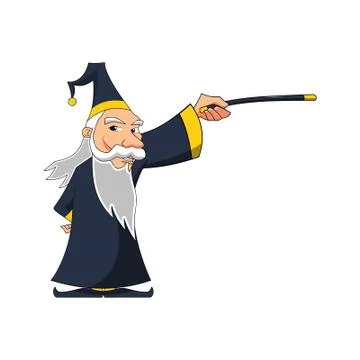 Wizard Stock Illustration