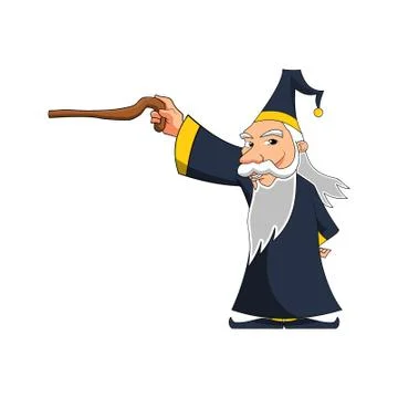Wizard Stock Illustration