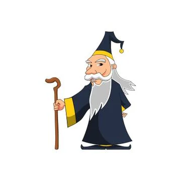 Wizard Stock Illustration